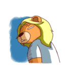 J Bear ＆ F Cat（個別スタンプ：11）