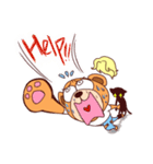 J Bear ＆ F Cat（個別スタンプ：17）