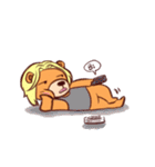 J Bear ＆ F Cat（個別スタンプ：37）
