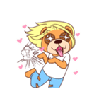 J Bear ＆ F Cat（個別スタンプ：39）