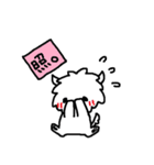 マルチーズのバニラ（個別スタンプ：27）