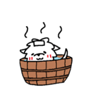 マルチーズのバニラ（個別スタンプ：35）