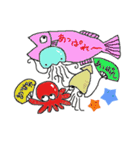 イカちゃん たこちゃん クラゲちゃん（個別スタンプ：30）