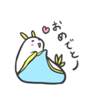 のんびりウミウシさん（個別スタンプ：3）