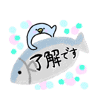 ふんわり敬語（ペンギン）（個別スタンプ：8）