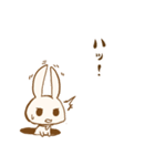 ジト目ウサギ（個別スタンプ：23）