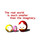 OMTNS - Proverb of the world.（個別スタンプ：27）