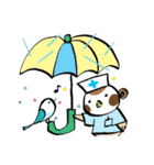 Get well soon with sparrow nurse（個別スタンプ：4）