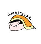 もちもちしたあの子。（個別スタンプ：3）