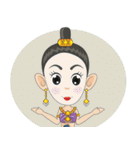 Cute Lady of Siam（個別スタンプ：16）