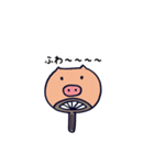 季節を彩るブタさん（個別スタンプ：22）