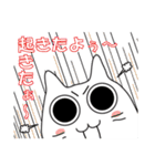 猫、おやすみからおはようまで。（個別スタンプ：25）