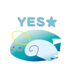さんご礁の天使ジェルタスちゃん（個別スタンプ：3）