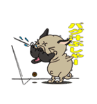 パグぱぐバラエティ☆（個別スタンプ：33）