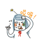 Gs.gray＆ illustration base（個別スタンプ：12）