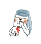 Gs.gray＆ illustration base（個別スタンプ：15）