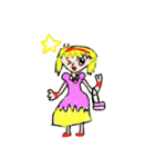 子供のラクガキスタンプ（個別スタンプ：1）