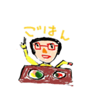 子供のラクガキスタンプ（個別スタンプ：4）
