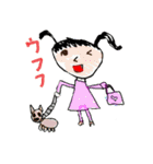 子供のラクガキスタンプ（個別スタンプ：5）
