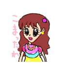 子供のラクガキスタンプ（個別スタンプ：17）