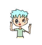 子供のラクガキスタンプ（個別スタンプ：33）