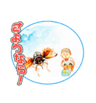 ミンミン ライフ（個別スタンプ：4）