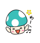 カラフルきのこちゃんズ3（個別スタンプ：7）