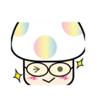 カラフルきのこちゃんズ3（個別スタンプ：32）