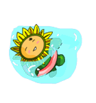 The Cute Sunflower2（個別スタンプ：8）