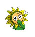 The Cute Sunflower2（個別スタンプ：21）