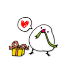 文鳥ぷらす（個別スタンプ：10）