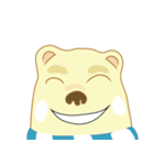 Cream Bear Buku（個別スタンプ：9）