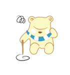 Cream Bear Buku（個別スタンプ：36）