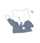 クマリーマンの日常。（個別スタンプ：4）