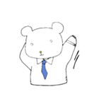 クマリーマンの日常。（個別スタンプ：9）