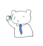 クマリーマンの日常。（個別スタンプ：11）
