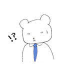 クマリーマンの日常。（個別スタンプ：14）