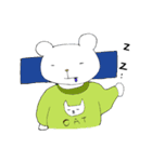 クマリーマンの日常。（個別スタンプ：37）