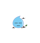 cute water drop（個別スタンプ：5）