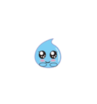 cute water drop（個別スタンプ：34）
