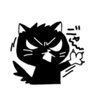 黒猫にゃん太（個別スタンプ：7）