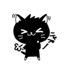 黒猫にゃん太（個別スタンプ：15）