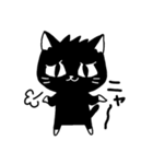 黒猫にゃん太（個別スタンプ：22）