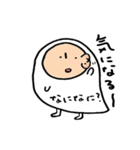 白い者- ミョミョ（個別スタンプ：27）