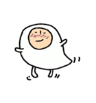 白い者- ミョミョ（個別スタンプ：33）