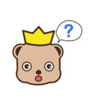 Prince bear（個別スタンプ：6）