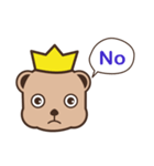 Prince bear（個別スタンプ：9）