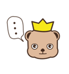 Prince bear（個別スタンプ：33）