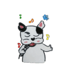 フレブル★まゆげ犬どん（個別スタンプ：15）