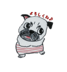 フレブル★まゆげ犬どん（個別スタンプ：18）